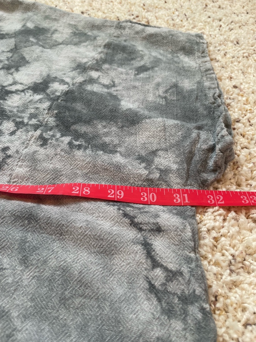 Oh My Gauze! Gray Tye-Dye
V-Neck Oversized Short Sleeve Pockets - Picture 7 of 9
